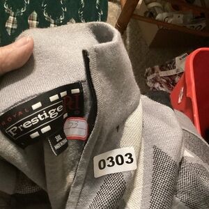 Gray Crewneck Sweater for Men